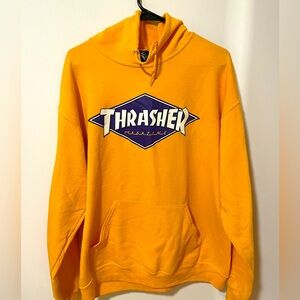 Thrasher Vibrant Yellow Hoodie Size L